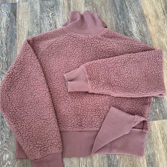 PINK by VS Mauve 1/4 crop pullover - Picture 9 of 11